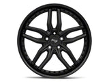 2005-2025 Niche Methos Gloss Black with Matte Black Lip Wheel; 20x9; 35mm Offset