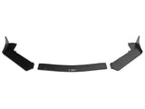 2018-2023 Mustang Solid Aluminum Front Air Chin Splitter; Matte Black