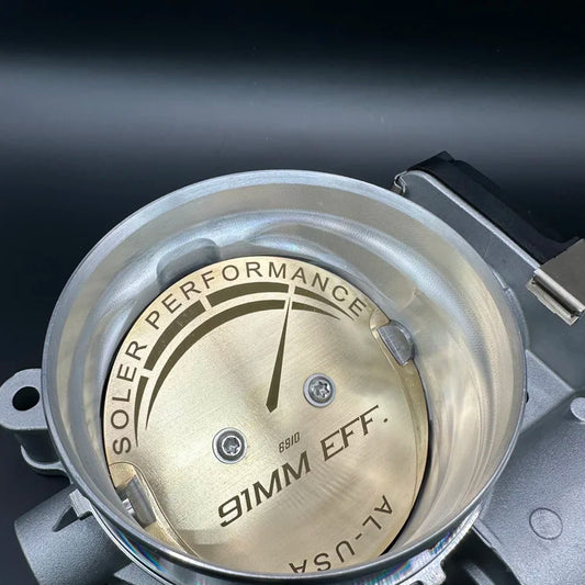 Bullitt & Mach 1 - 87 mm (91 mm Eff.) Premium Throttle Body