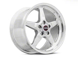 2005-2025 Mustang Race Star 92 Drag Star Polished Wheel 17x9.5