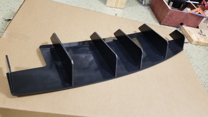 Carter's Customs 2005-2011 GT Rear Diffuser - Street