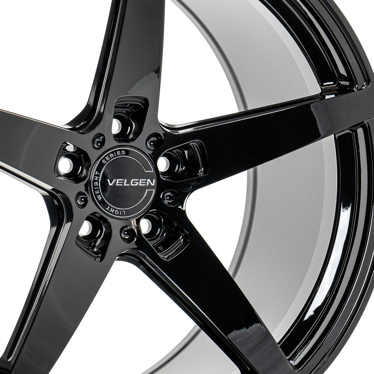 2005-2025 Mustang Velgen Classic5 V2 Gloss Black Wheel 20x11