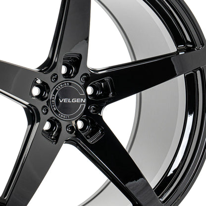 2005-2025 Mustang Velgen Classic5 V2 Gloss Black Wheel 20x11