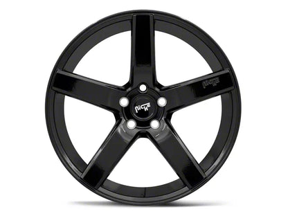 2005-2025 Niche Milan Gloss Black Wheel; 20x8.5; 35mm Offset