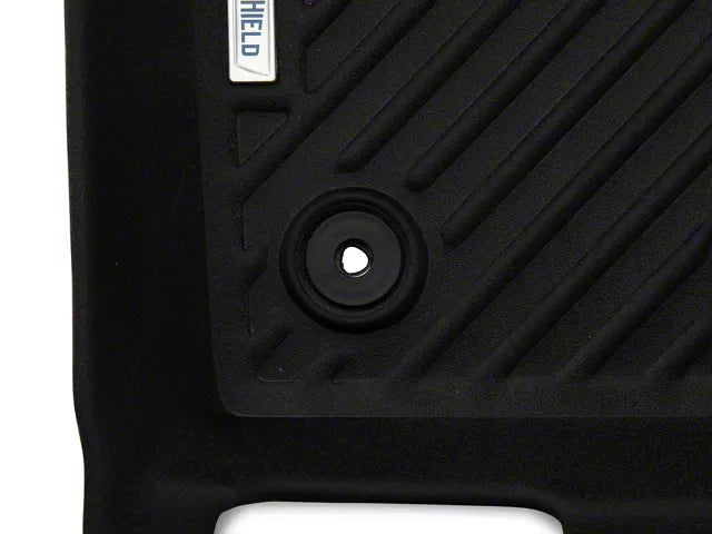 2015-2025 Mustang TruShield Precision Molded Front and Rear Floor Liners; Black