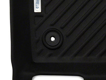 2015-2025 Mustang TruShield Precision Molded Front and Rear Floor Liners; Black