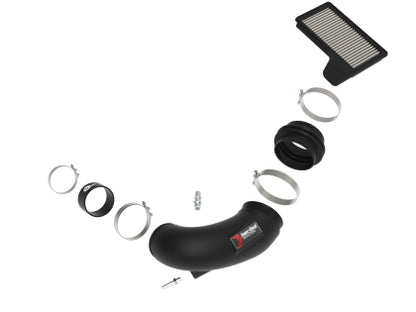 2018-2023 Mustang GT AFE Magnum FORCE Super Stock Cold Air Intake with Pro DRY S Filter; Black