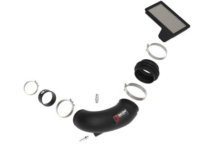 2018-2023 Mustang GT AFE Magnum FORCE Super Stock Cold Air Intake with Pro DRY S Filter; Black