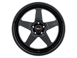 1979-2025 WELD Street Performance Ventura Drag Gloss Black Wheel; Front Only; 18x5; -23mm Offset