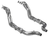 2015-2025 Mustang GT, Darkhorse Stainless Works 1-7/8-Inch Catted Long Tube Headers; Factory Connect