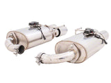 18-23 Mustang GT XForce Varex Twin 3-Inch Polished Axle-Back Exhaust