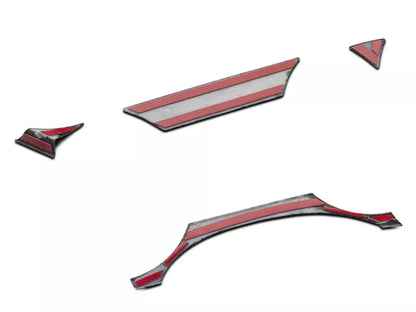 2015-2023 Mustang SpeedForm Instrument Panel Trim; Carbon Fiber Style