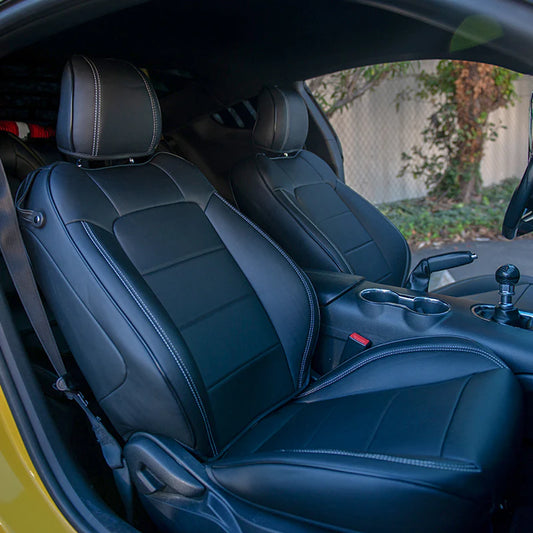 2015-2023 Ford Mustang S550 Coupe Leather Seat Covers