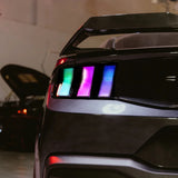 2024-2025 Ford Mustang S650 Euro Style RGB Taillights CLEAR