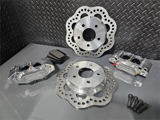 2024-2026 Mustang Dark Horse/ Performance Package Direct Bolt on Rear Pro-Lite Drag Race Brake Kit - Aerospace Components