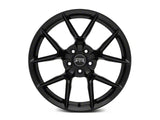 2005-2025 RTR Tech 5 Gloss Black Wheel; Rear Only; 19x10.5; 45mm Offset