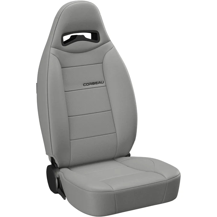 Corbeau Moab Reclining Seats Gray Vinyl Pair