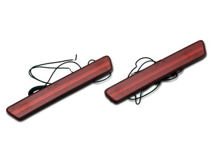 1999-2004 Raxiom Axial Series LED Rear Side Marker Lights; Red