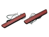 1999-2004 Raxiom Axial Series LED Rear Side Marker Lights; Red