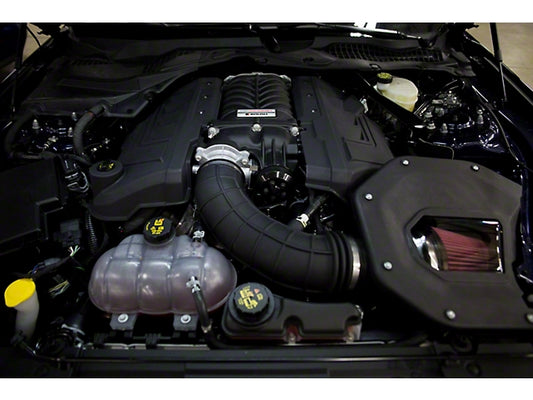 2018-2023 Mustang GT Roush R2650 Supercharger Coil Covers; Black