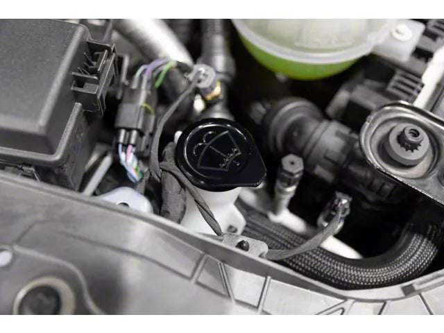 2015-2025 Mustang Fathouse Performance Billet Washer Fluid Reservoir Cap