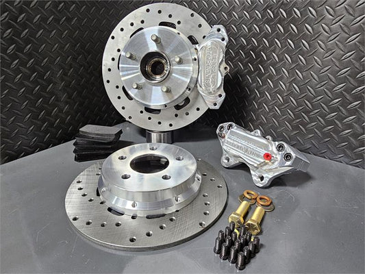 2024-2026 Mustang Direct Bolt on Rear Drag Race Brake - Aerospace Components