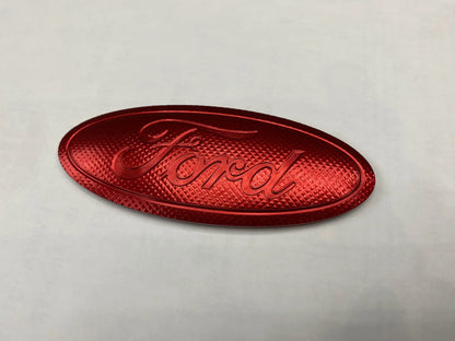 2020+ Explorer Ford Billet Badge (Rear) – Red