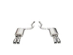 2024-2025 Mustang GT w/ Active Corsa Performance Sport Valved Cat-Back Exhaust with Straight Cut Polished Tips