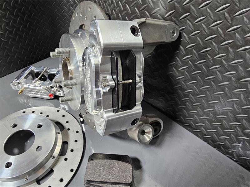 2024-2026 Mustang Dark Horse/ Performance Package Direct Bolt on Rear Drag Race Brake - Aerospace Components