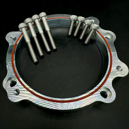 GT500 (2020-2022) [5.2L] & RAPTOR R (2023+) [5.2L] ADAPTER (103MM TB TO 93MM) : 103MM TB TO FORD PREDATOR SUPERCHARGER / STOCK SUPERCHARGER / AFT . MKT . SUPERCHARGER