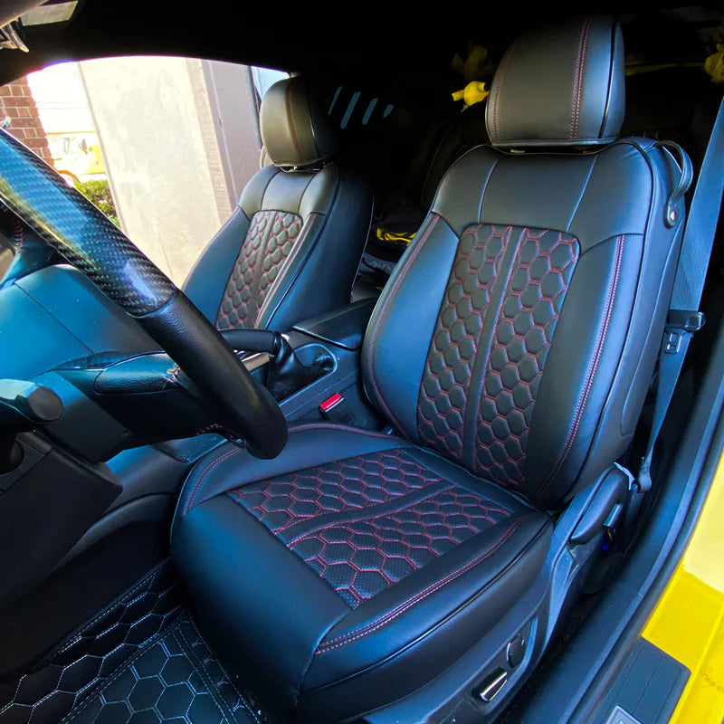 2015-2023 Ford Mustang S550 Coupe Leather Seat Covers