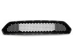 2018-2023 Mustang Mesh Upper Grille; Matte Black