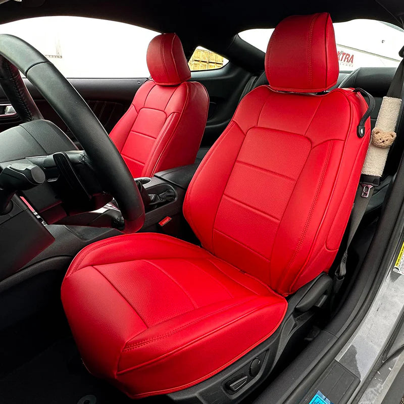2015-2023 Ford Mustang S550 Coupe Leather Seat Covers