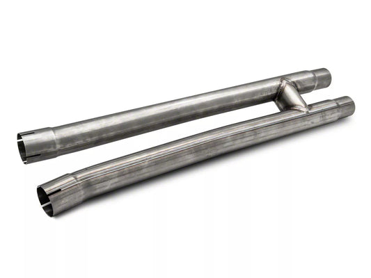 2015-2026 Mustang GT, Dark Horse C&L Cut and Clamp Resonator Delete H-Pipe