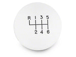 2015-2025 Hurst 6-Speed Shift Knob; White