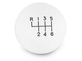 2015-2025 Hurst 6-Speed Shift Knob; White