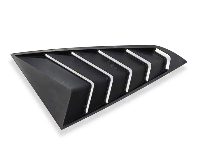 2024-2025 Mustang SpeedForm Sport Quarter Window Louvers Gloss Black