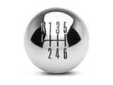 2011-2014 Modern Billet Retro Style 6-Speed Shift Knob; Chrome