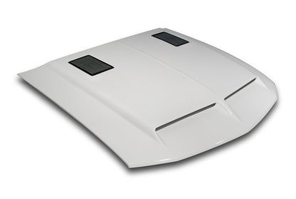 2005-2009 Mustang Cervinis Type 4 Ram Air Hood w/ Billet Heat Extractors