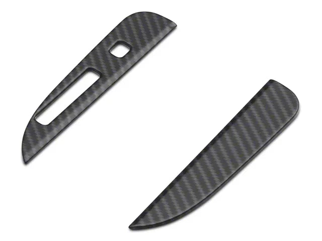 2015-2023 Mustang SpeedForm Automatic Shifter Trim; Carbon Fiber Style