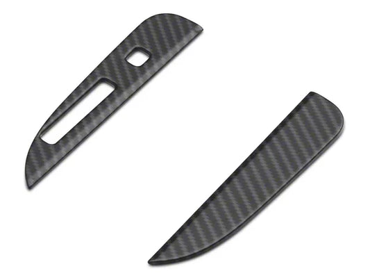 2015-2023 Mustang SpeedForm Automatic Shifter Trim; Carbon Fiber Style