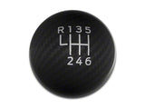 2015-2025 Ford Performance 6-Speed Shift Knob; Carbon Fiber