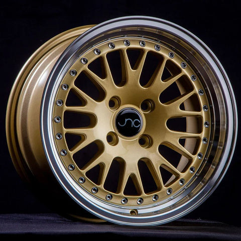 JNC Wheel JNC001 Gold Machined Lip