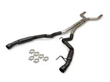 2024-2025 Mustang GT w/o Active Flowmaster Outlaw Cat-Back Exhaust System with Black Tips