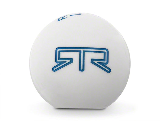 2011-2014 RTR 6-Speed Shift Knob; White/Blue