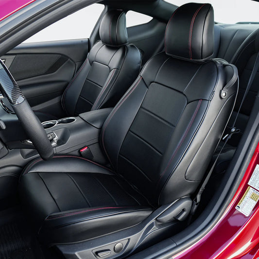 2015-2023 Ford Mustang S550 Coupe Leather Seat Covers