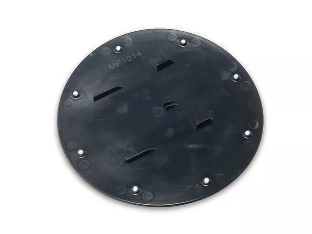 2024-2025 Mustang Bullitt Style ABS Fuel Door Cover; Matte Black