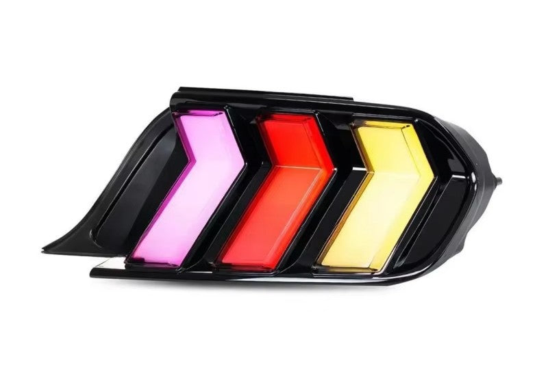 2015-2023 Ford Mustang RGB s650 style Euro Taillights - Clear or Smoked
