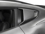 2015-2023 Mustang Cervini's Eleanor Style Window Scoops; Unpainted