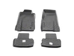 2005-2009 Weathertech DigitalFit Front and Rear Floor Liners; Black